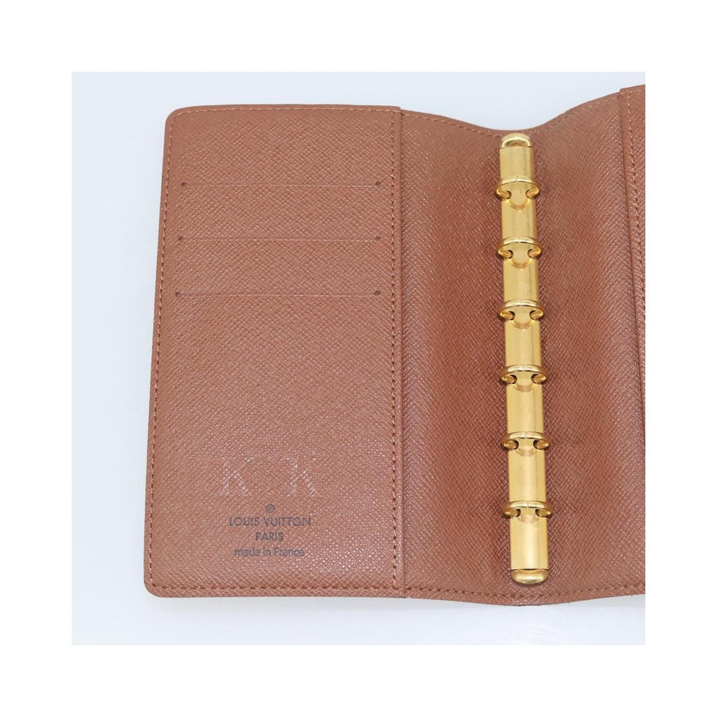 Louis Vuitton - Portefeuille Agenda Cover Toile - Marron