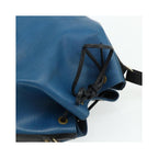Sac Porté Épaule Louis Vuitton Bicolor Petit Noe Cuir - Bleu