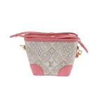 Louis Vuitton - Sac Porté Épaule Noe Purse Toile - Rose