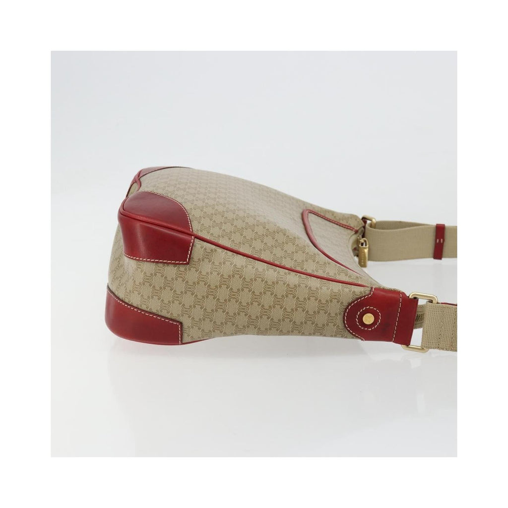 Celine - Macadam Medium Canvas Shoulder Bag - Beige