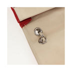 Chanel Leo Lion Medium Cotton Flap Shoulder Bag - Red