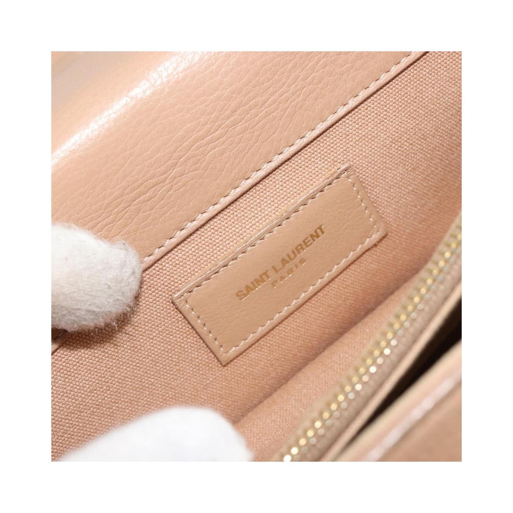 Sac À Main Saint Laurent Muse Two Medium Cuir - Beige