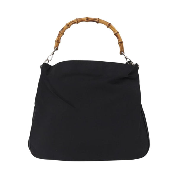 Imagen del producto de lona del bolso de hombro de bambú vintage de Gucci