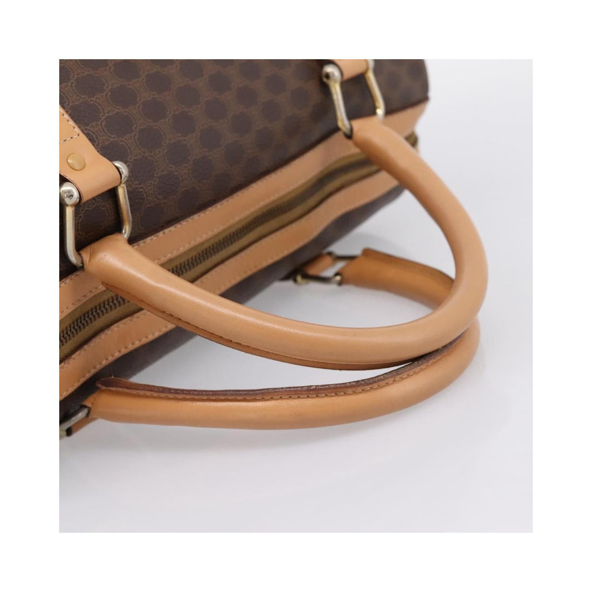 Sac De Voyage Celine Boston Toile - Marron