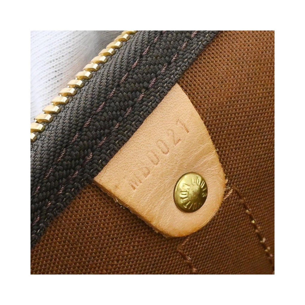 Sac De Voyage Louis Vuitton Keepall Bandouliere 60 Toile - Marron