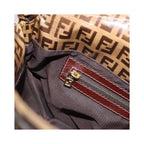 Fendi Mamma Baguette PVC shoulder bag - Brown