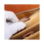 Sac Porté Épaule Celine Macadam Small Toile - Beige
