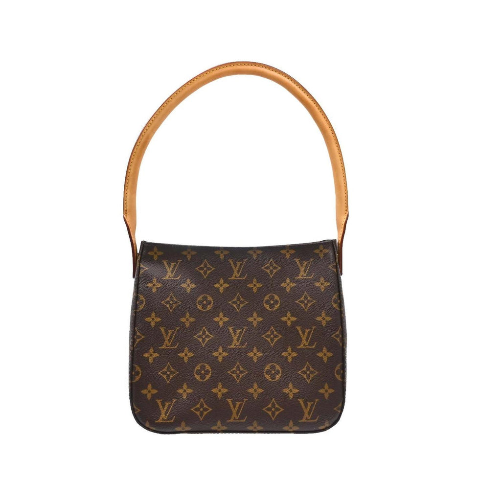 Sac Porté Épaule Louis Vuitton Monogram Looping Mm Toile - Marron