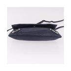 Pochette Balenciaga Classic Studs Envelope Strap Clutch Mini Cuir - Bleu Marine