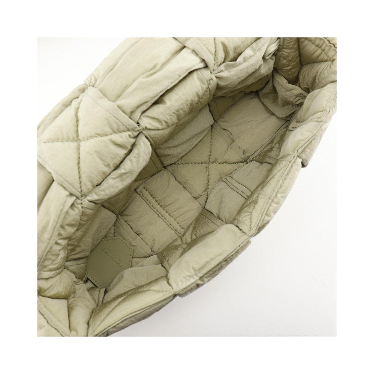 Sac Porté Épaule Bottega Veneta Padded Tech Cassette Crossbody Bag Nylon - Kaki