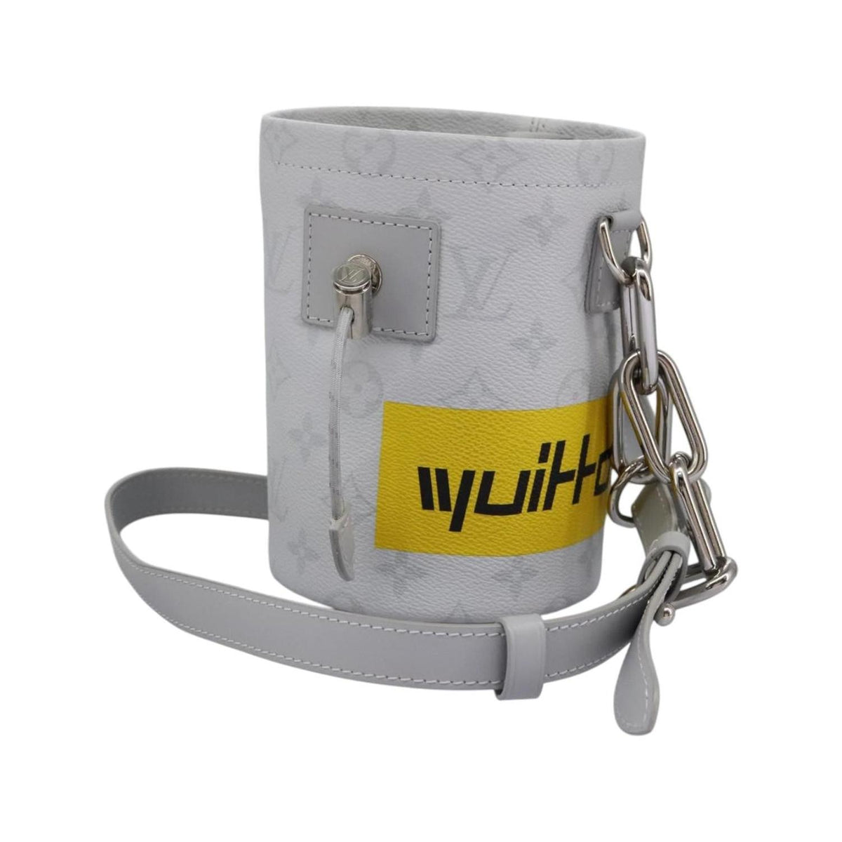 Pochette Louis Vuitton Chalk Nano Toile - Gris