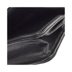 Sac Porté Épaule Chanel Boy Wallet On Chain Cuir - Noir