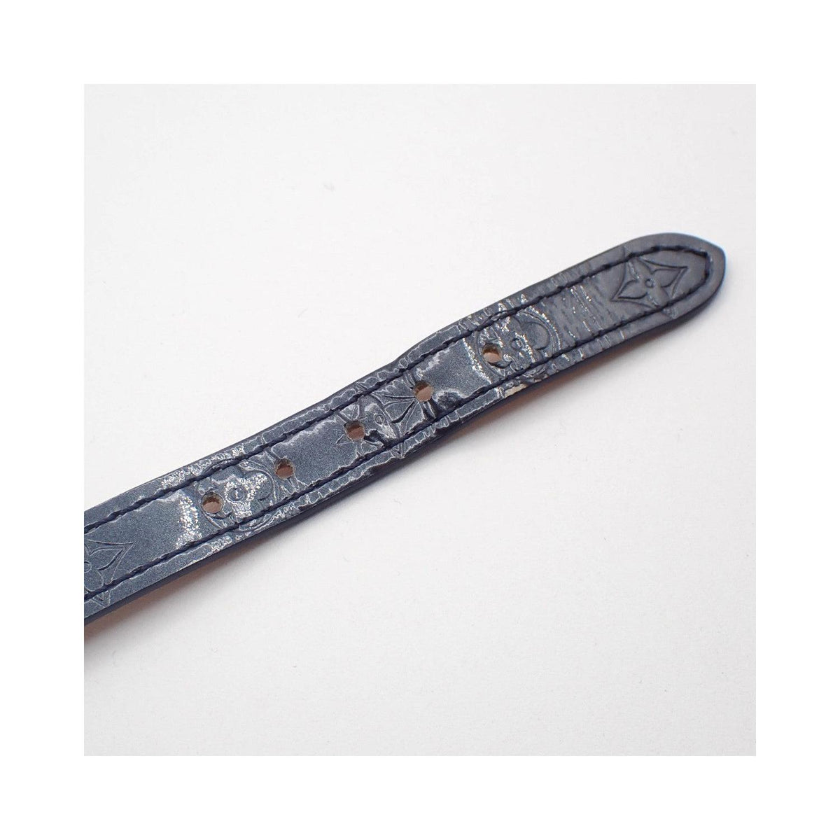 Bracelet Louis Vuitton Triple Tour Cuir Verni - Violet