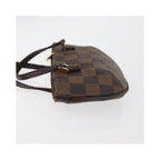 Pochette Louis Vuitton Manosque Pochette Gm Toile - Marron