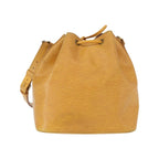 Louis Vuitton - Borsa a spalla Petit Noé piccola in pelle - Giallo
