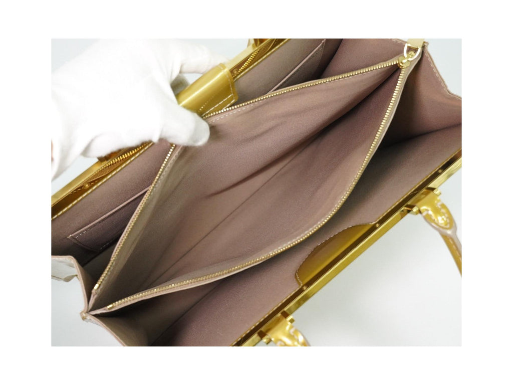 Sac À Main Louis Vuitton Deesse Gm Cuir - Beige