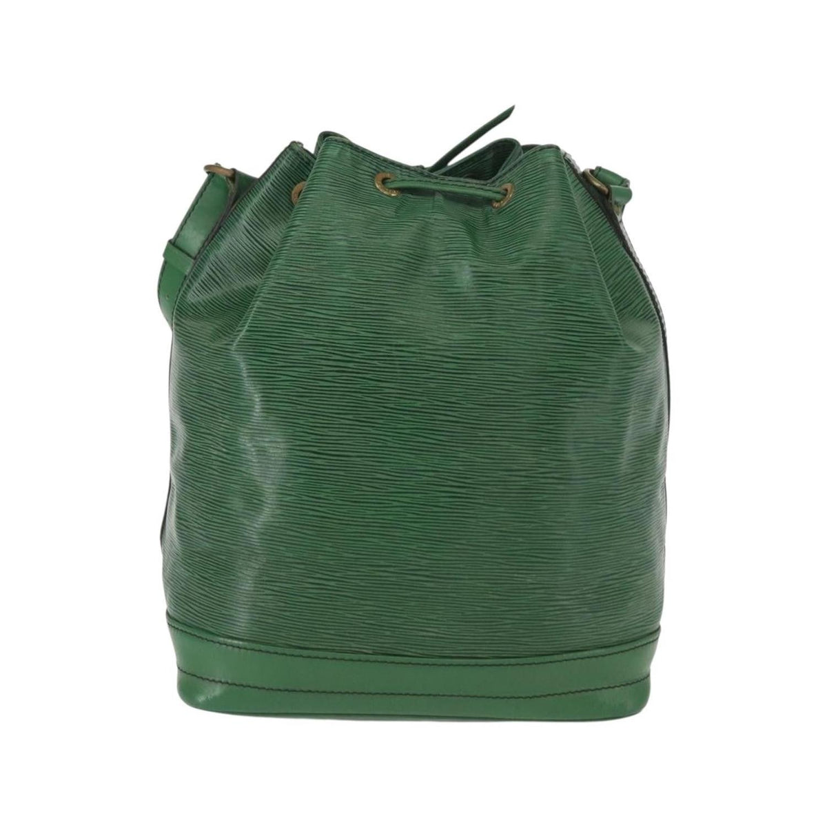 Louis Vuitton - Large Noe shoulder bag in leather - Green
