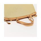 Sac Louis Vuitton Brea Handbag Mm Cuir Verni - Beige