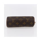 Pochette Louis Vuitton Papillon mini de lona marrón