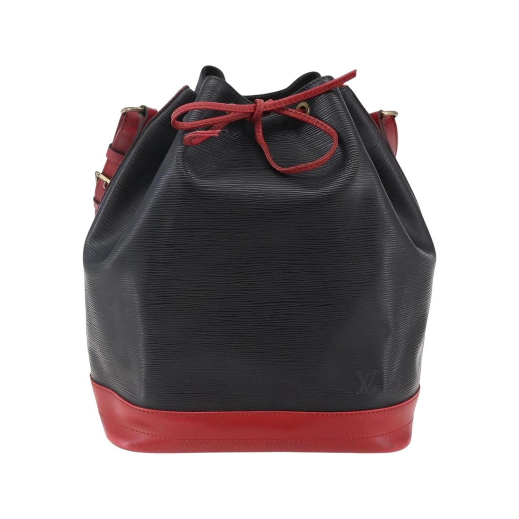 Louis Vuitton - Large Two-Tone Noé Leather Handbag - Black