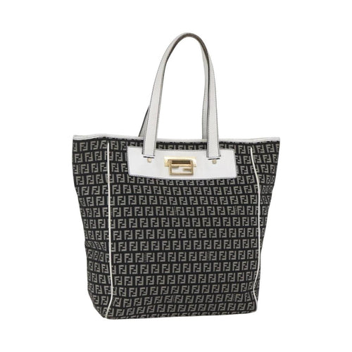 Fendi Zucca Bolso tote Lona Imagen del producto