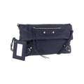 Pochette Balenciaga Classic Studs Envelope Strap Clutch Mini Cuir - Bleu Marine