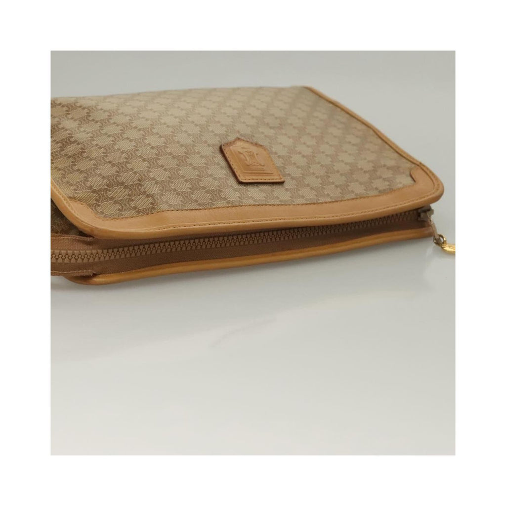 Pochette Celine Macadam Pochette Pvc - Beige
