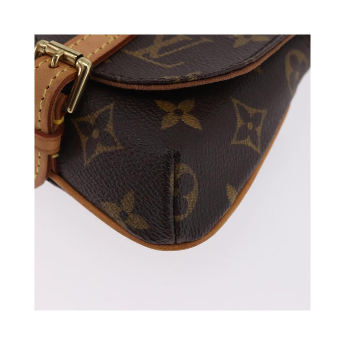 Sac À Main Louis Vuitton Marelle Waist Toile - Marron