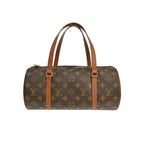 Louis Vuitton - Sac À Main Papillon 30 Toile - Marron