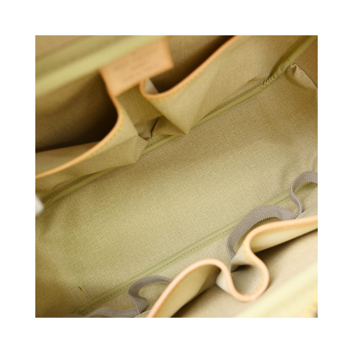 Sac À Main Louis Vuitton Deauville Mini Toile - Marron