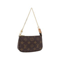 Pochette Louis Vuitton Mini Pochette Accessoires Mini Toile - Marron