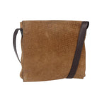 Sac Porté Épaule Celine C Macadam Shoulder Bag Daim - Beige