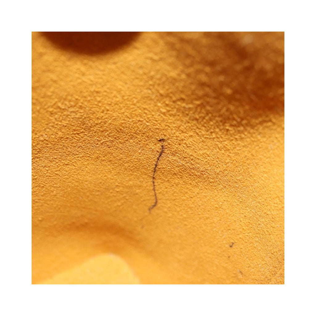 Sac Porté Épaule Louis Vuitton Noe Nm Nano Cuir - Jaune