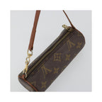 Pochette Louis Vuitton Papillon Pochette Mini Toile - Marron