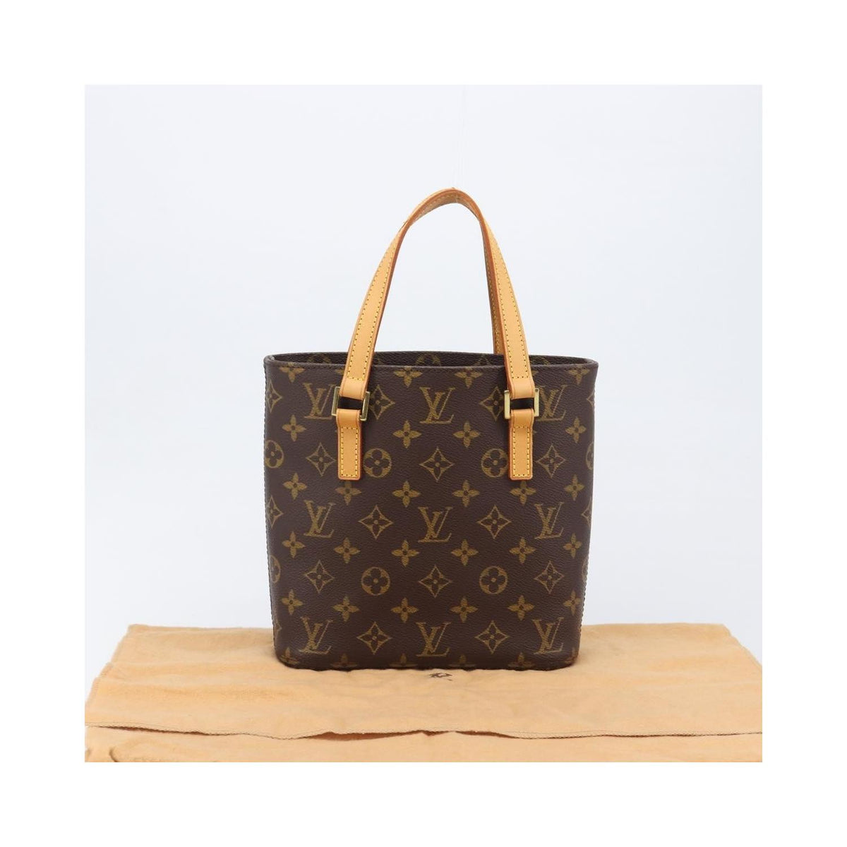 Cabas Louis Vuitton Vavin Tote Pm Toile - Marron