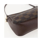 Pochette Louis Vuitton Trousse Make Up Small Toile - Marron