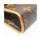 Pochette Louis Vuitton Florentine Pochette Small Toile - Marron