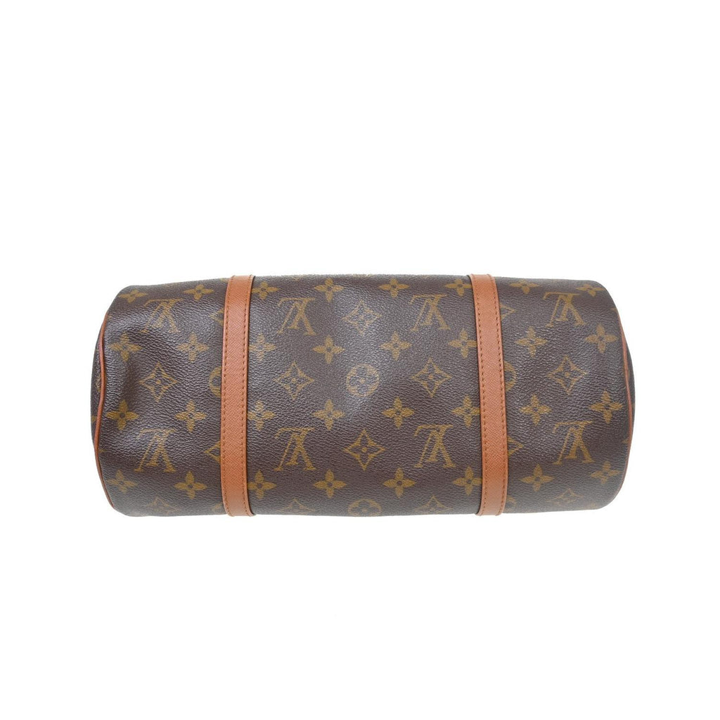 Sac À Main Louis Vuitton Papillon 30 Toile - Marron