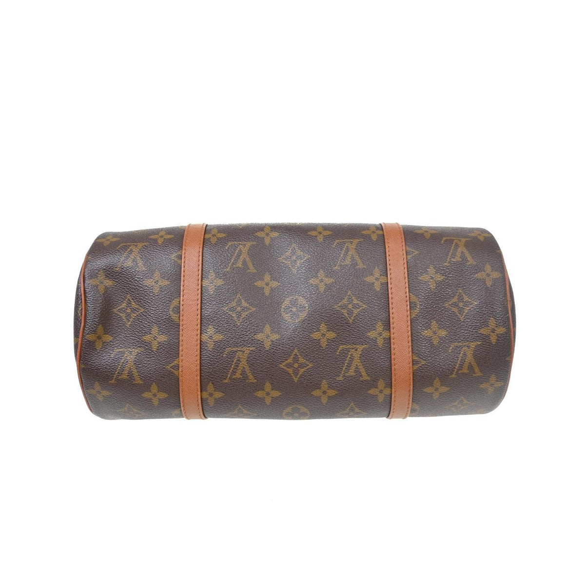 Sac À Main Louis Vuitton Papillon 30 Toile - Marron