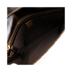 Sac Porté Épaule Fendi Zucchino Mamma Baguette Plastic - Marron