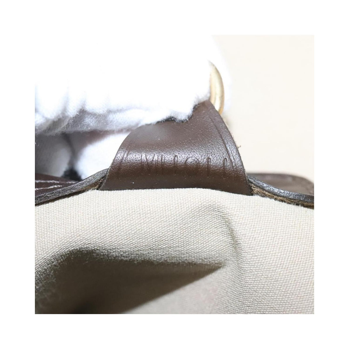 Louis Vuitton - Bolso de mano Alma de lona - Caqui