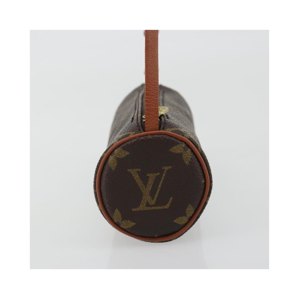 Pochette Louis Vuitton Pochette Papillon Unique Toile - Marron