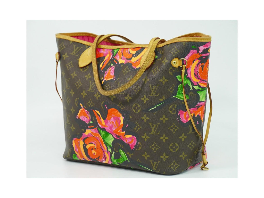 Cabas Louis Vuitton Neverfull Tote Mm Toile - Marron