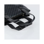 Cabas Celine Vintage Macadam Shopper Tote Plastic - Noir