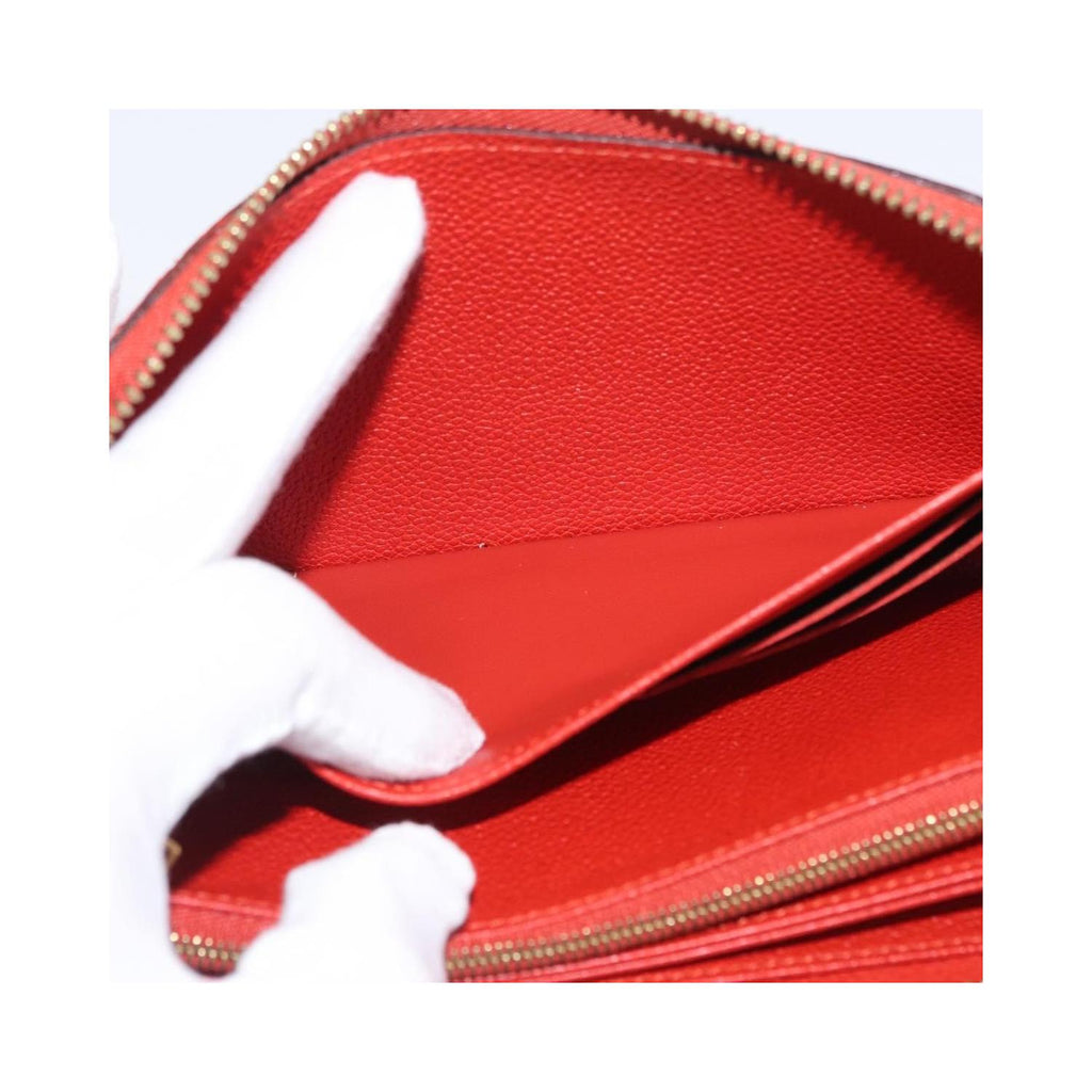 Portefeuille Louis Vuitton Portefeuille Zippy Monogramme Empreinte Cuir - Orange