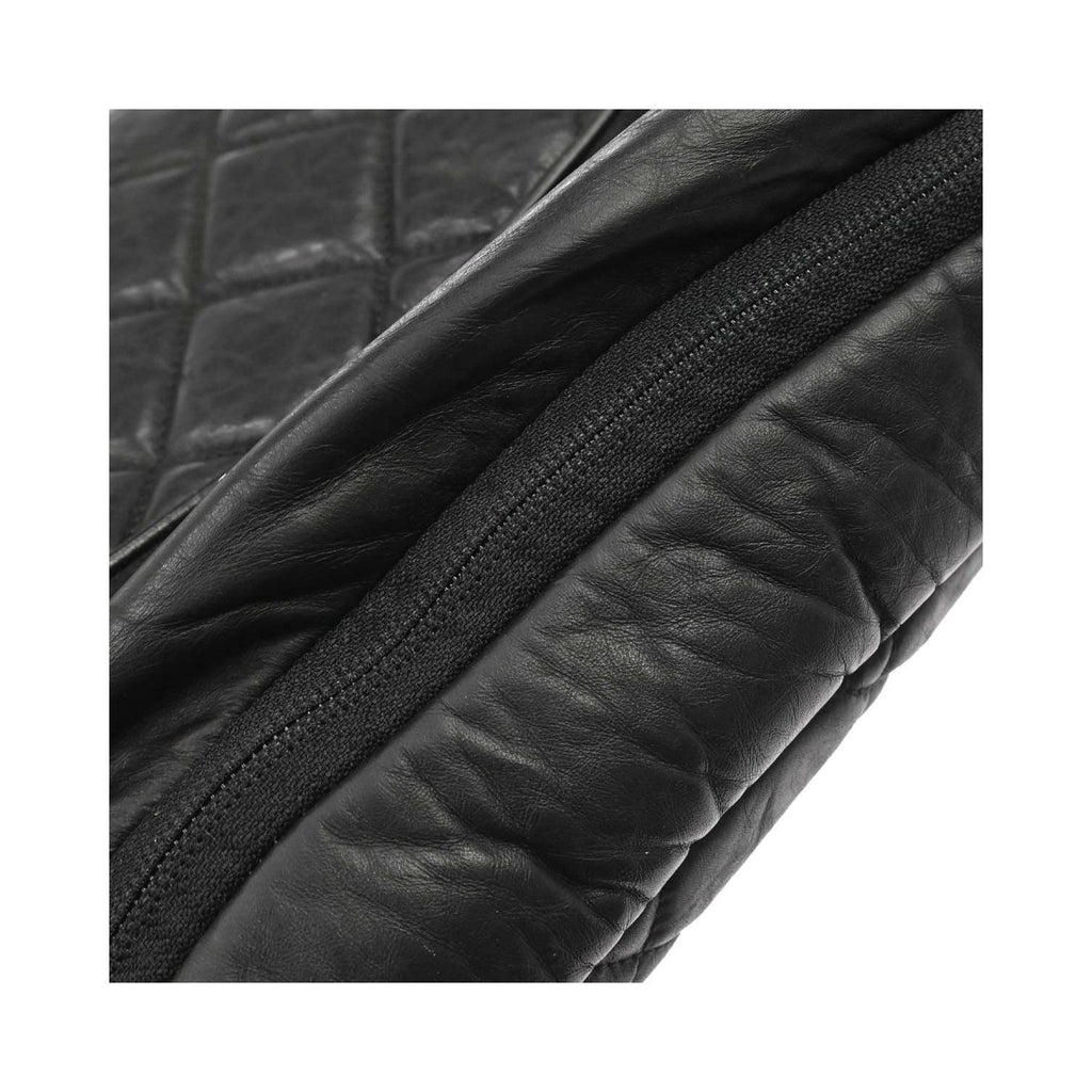 Sac Porté Épaule Chanel Expandable Flap Messenger Large Cuir - Noir