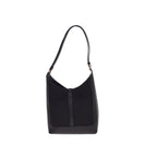 Sac Porté Épaule Gucci Vintage Jackie O Hobo Cuir - Noir