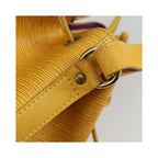 Sac Porté Épaule Louis Vuitton Noe Handbag Cuir - Jaune