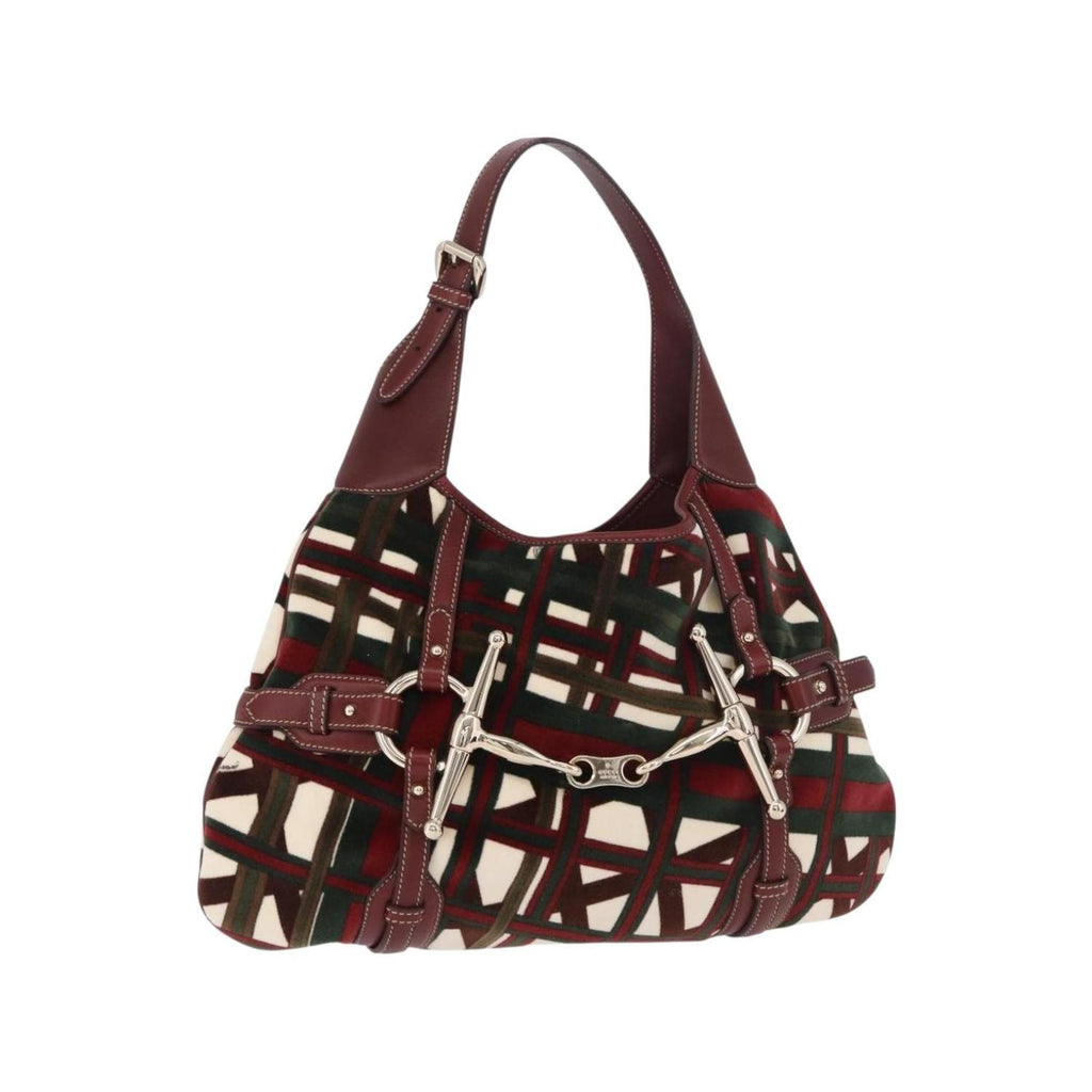 Sac Porté Épaule Gucci Vintage Jackie Shoulder Toile - Vert