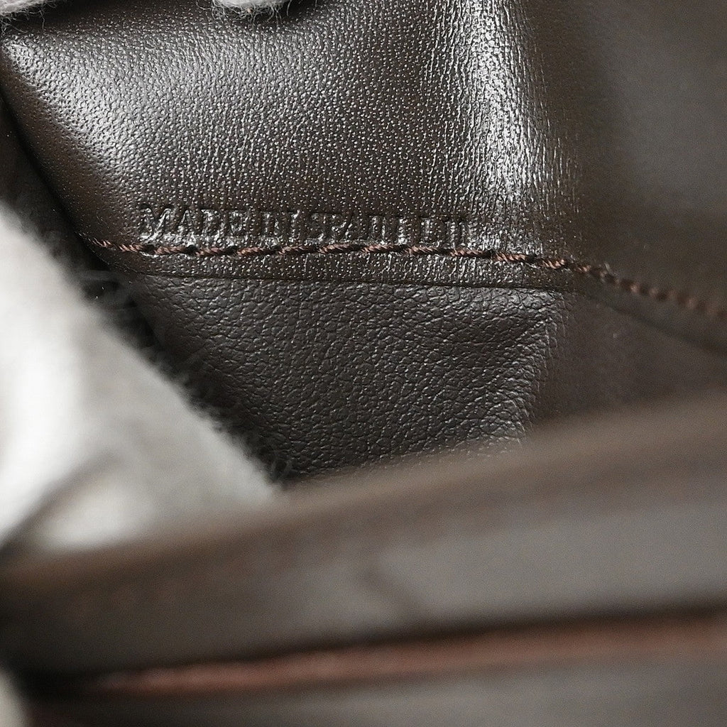 Portefeuille Celine Trifold Toile - Marron